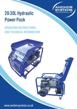 20-30L Hydraulic Power Pack
